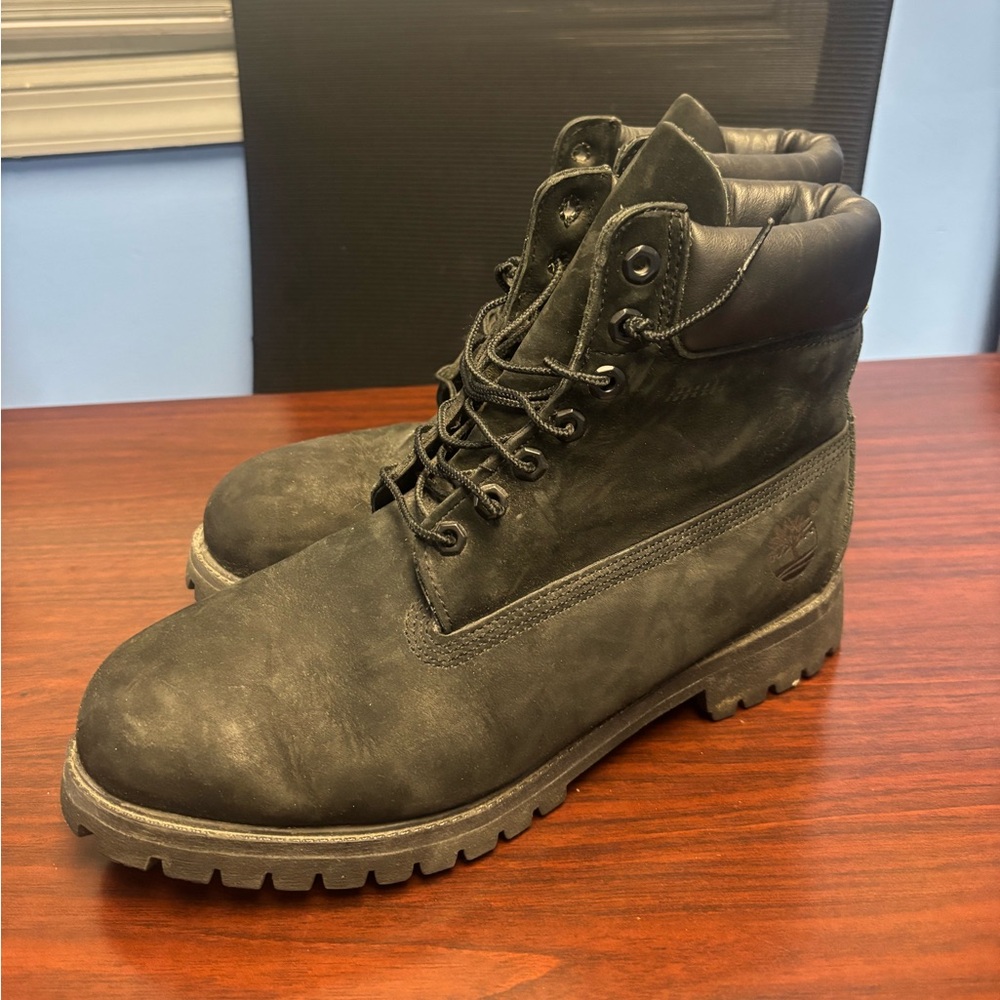 Timberland Men's Charcoal Lace-Up Boots